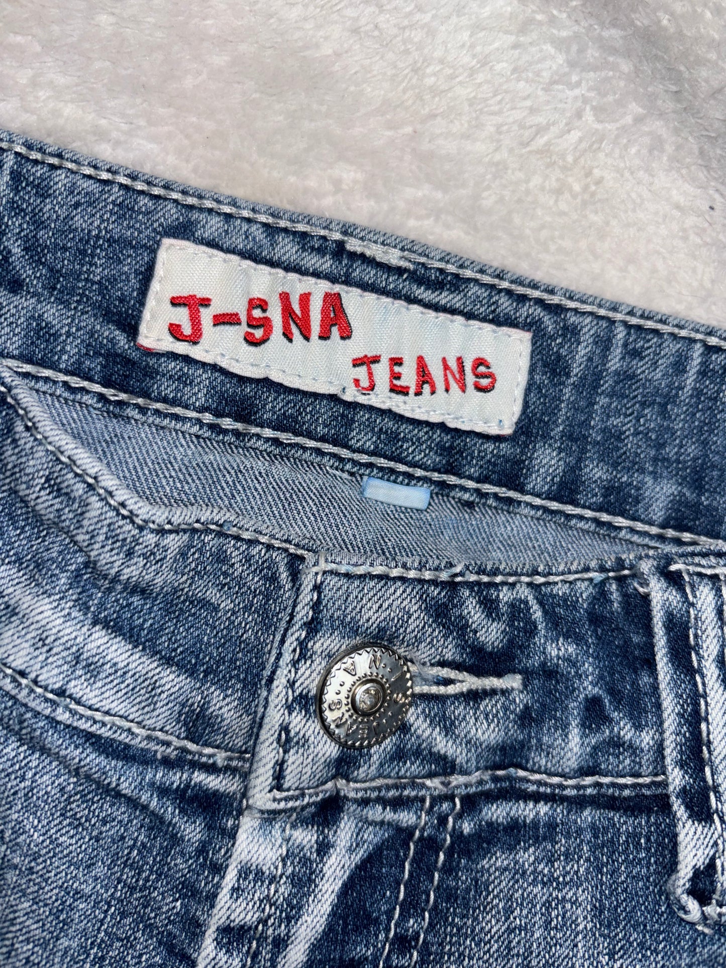 Mcbling Low-Waisted Flared Custom Jeans