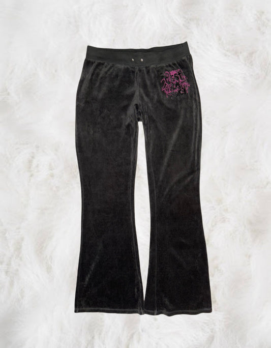 Juicy Couture Grey Velour Pants