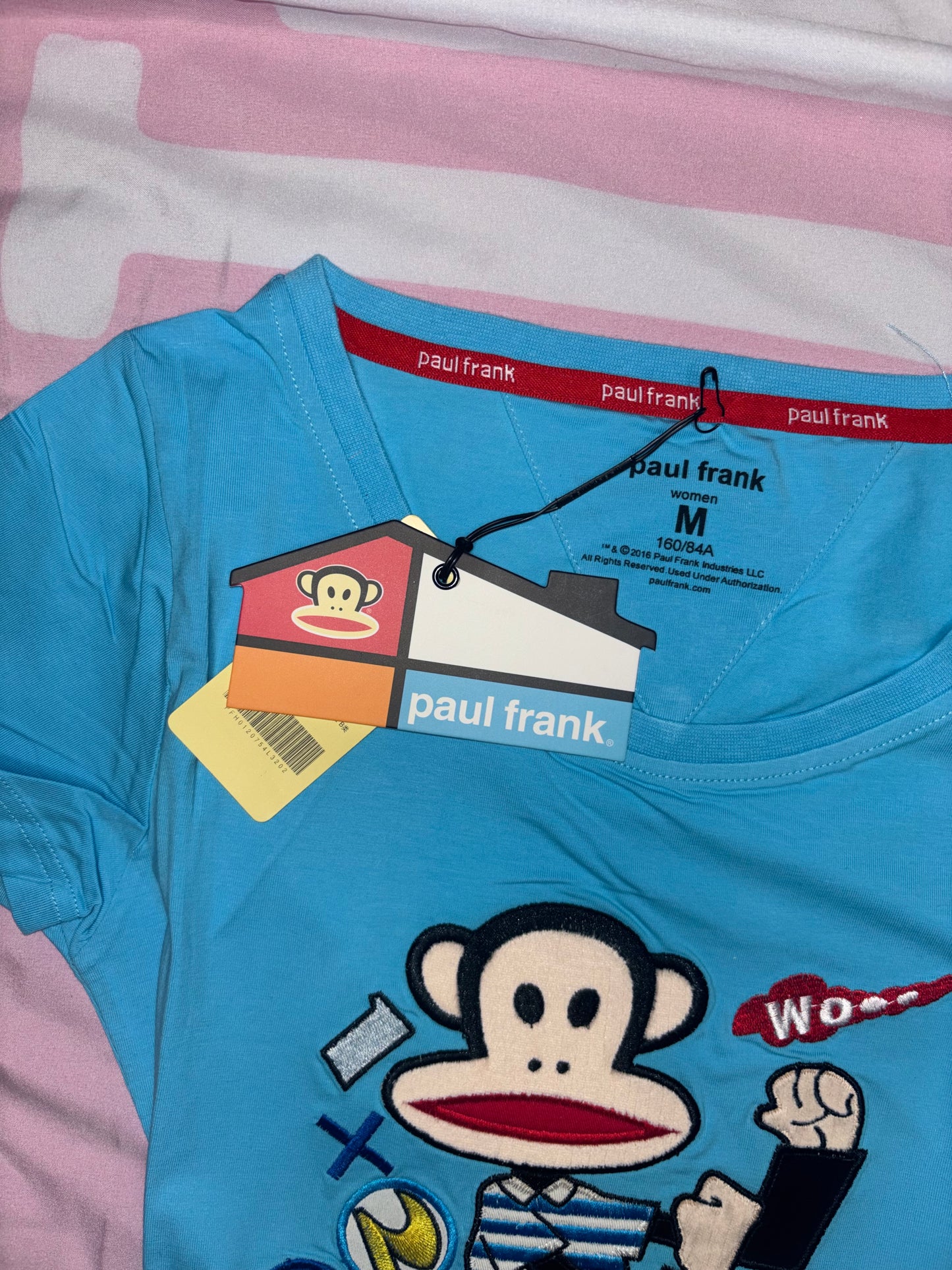 Paul Frank Blue T-Shirt (Medium)
