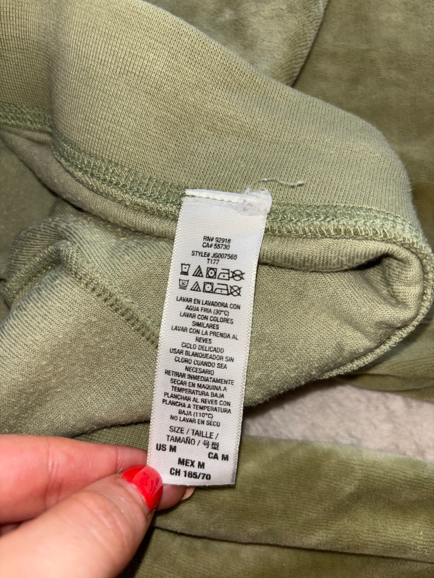 Juicy Couture Sage Green Velour 2 Piece Tracksuit