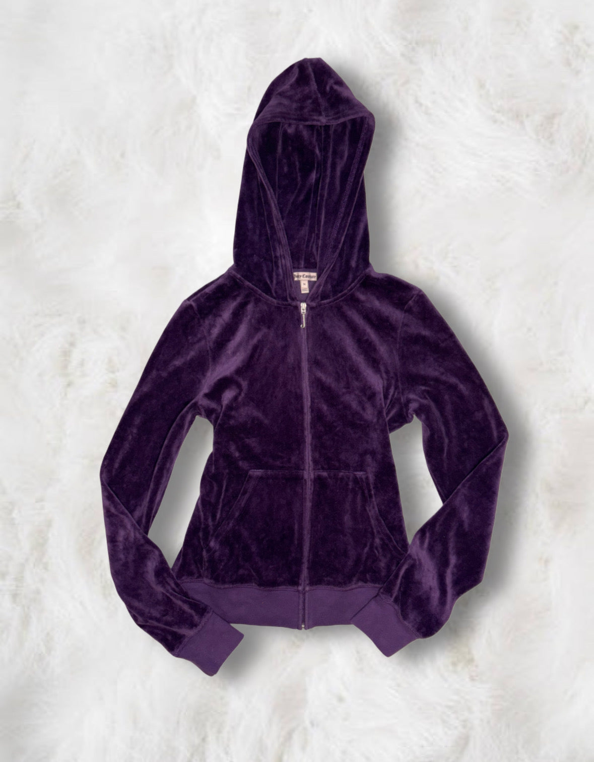 Juicy Couture Purple Velour Twin Dog Bedazzled 2 Piece Tracksuit