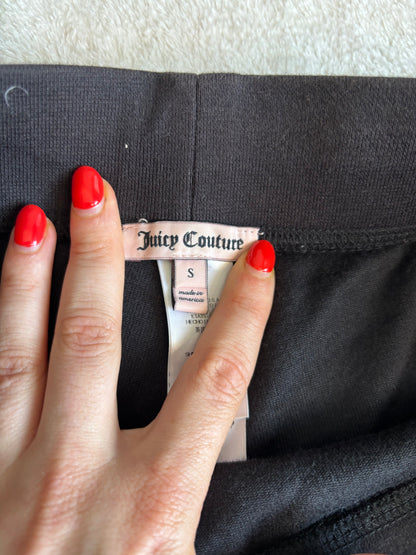 Juicy Couture Black Velour 2 Piece Tracksuit