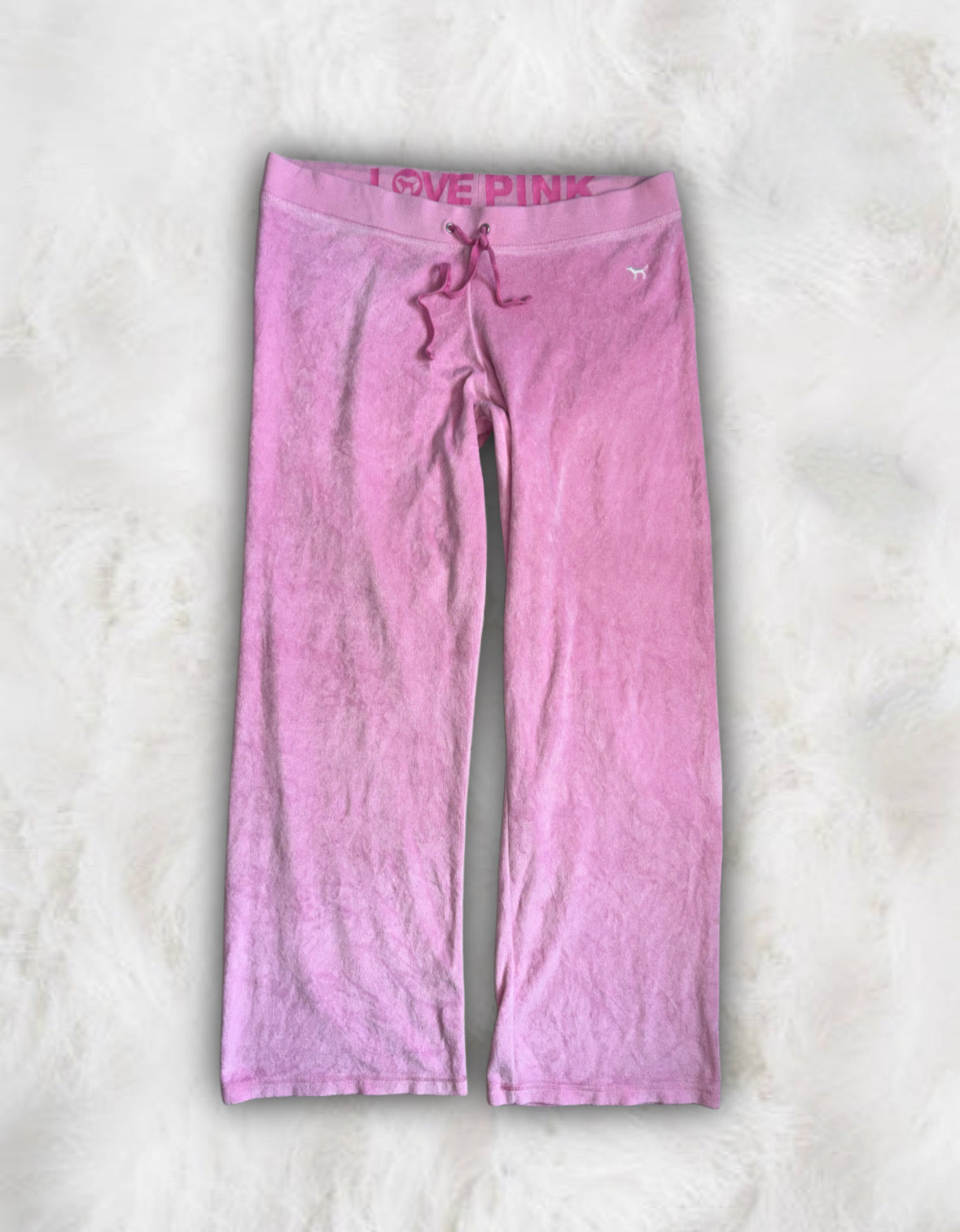 Victoria’s Secret PINK Baby Pink 2 Piece Velour Tracksuit
