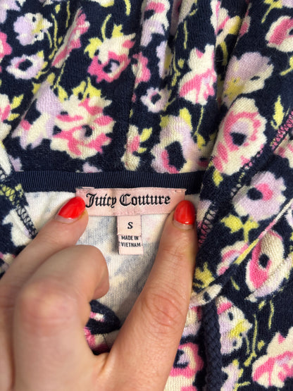 Juicy Couture Floral Terry Cloth 2 Piece Tracksuit