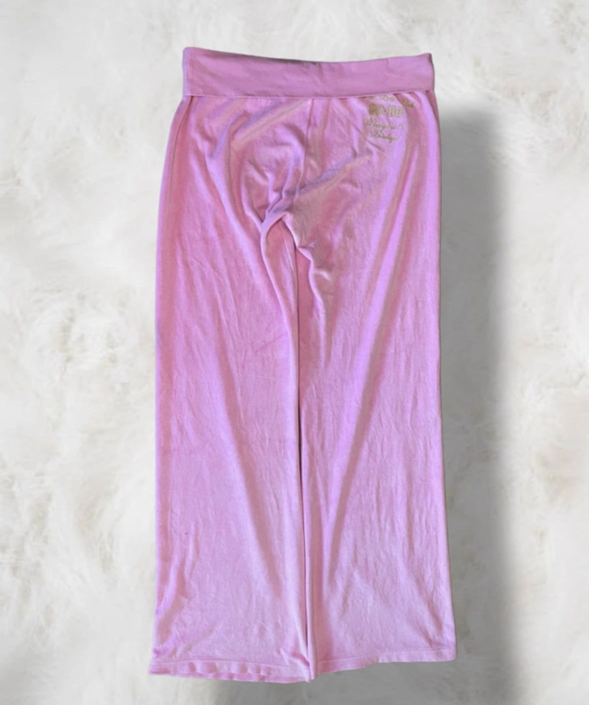 Victoria’s Secret PINK Baby Pink Velour 2006 2 Piece Tracksuit