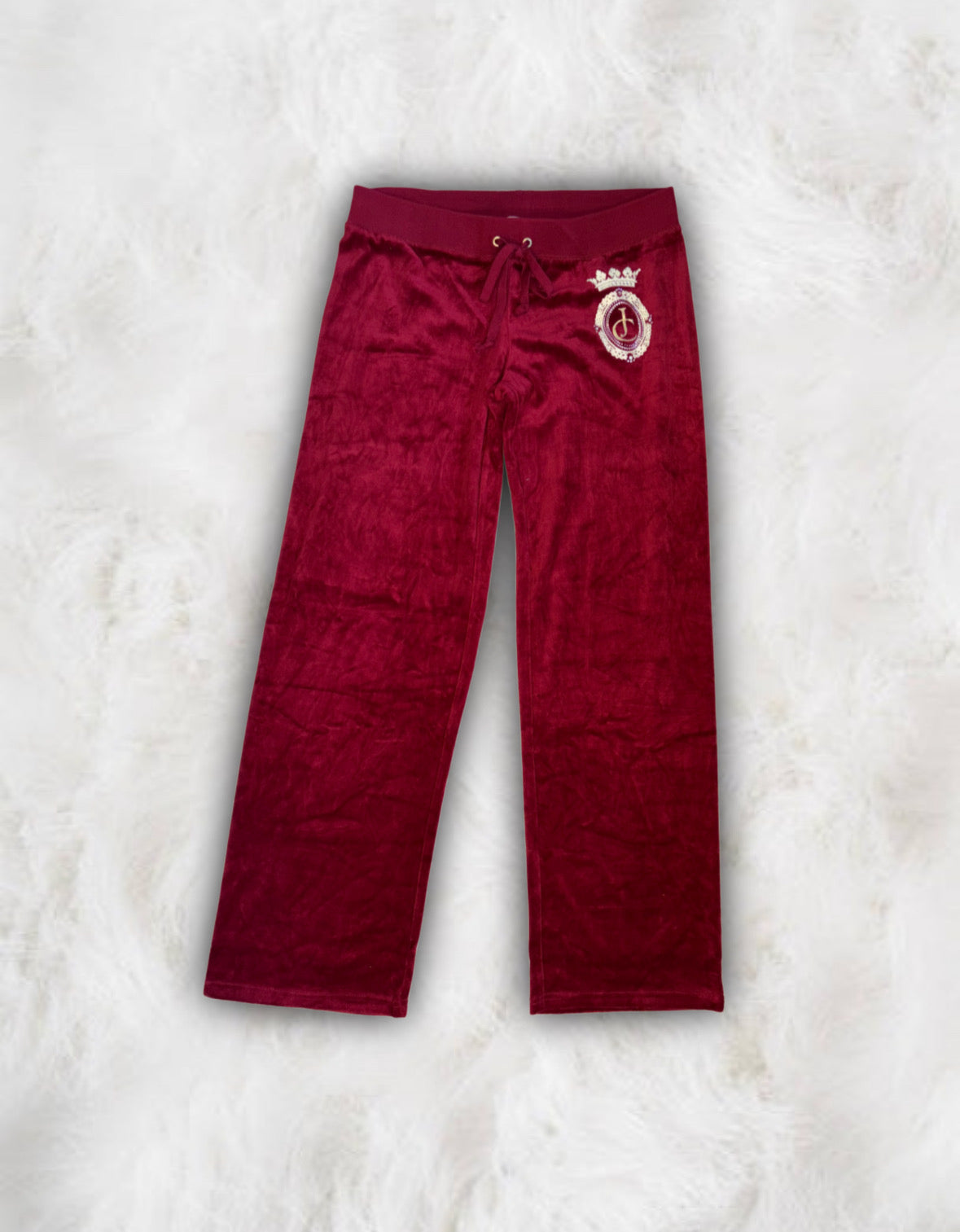 Juicy Couture Deadstock Red Velour 2 Piece Tracksuit