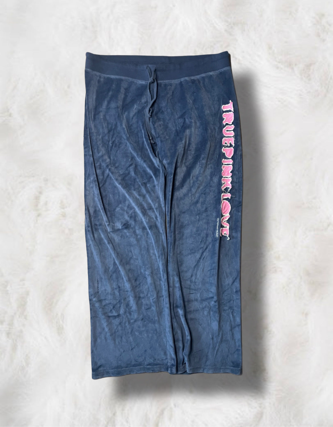 Victoria’s Secret Vintage 2006 Blue x Pink Velour Pants