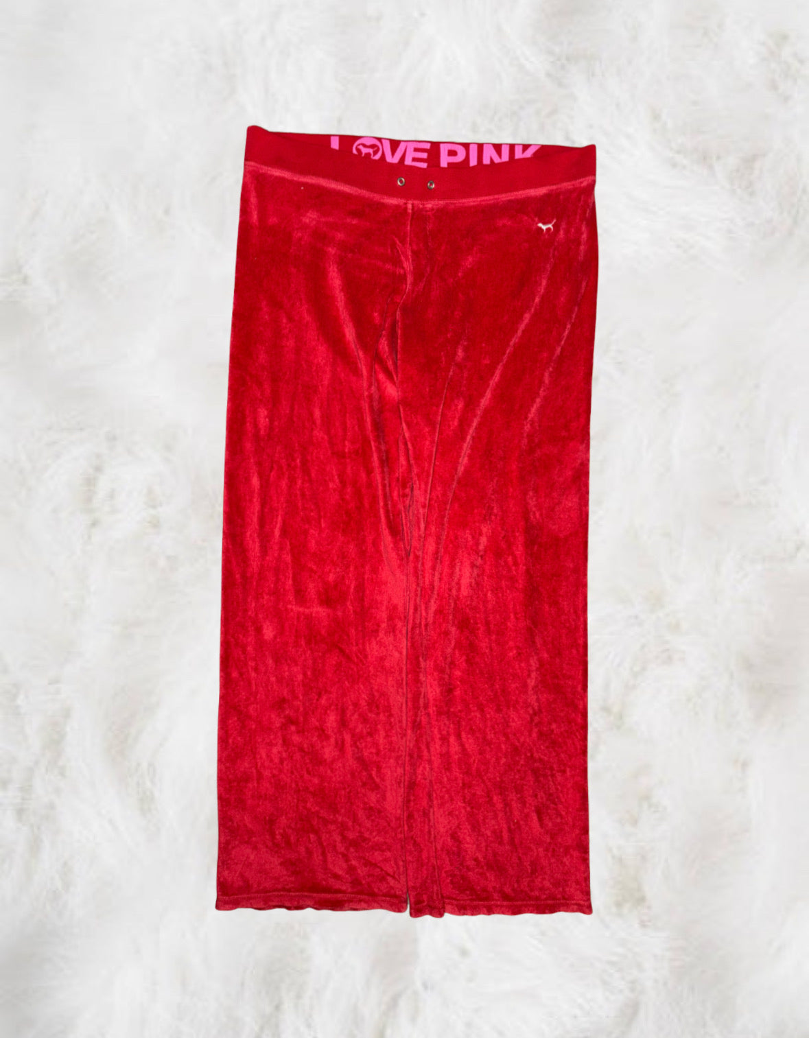 Victoria’s Secret PINK 2005 Red Velour 2 Piece Tracksuit