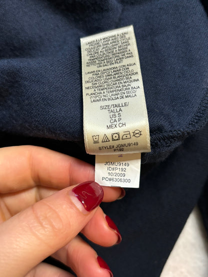 Juicy Couture Navy Velour “Peace & Love” 2 Piece Tracksuit