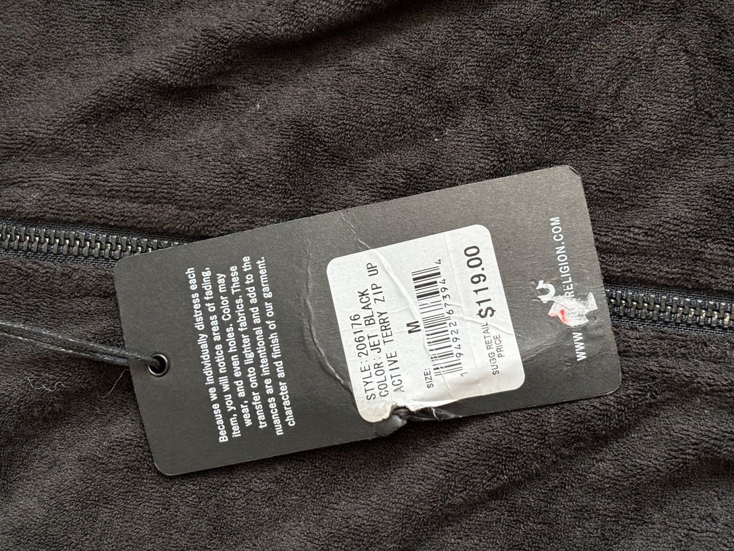 True Religion Deadstock Cropped Jacket