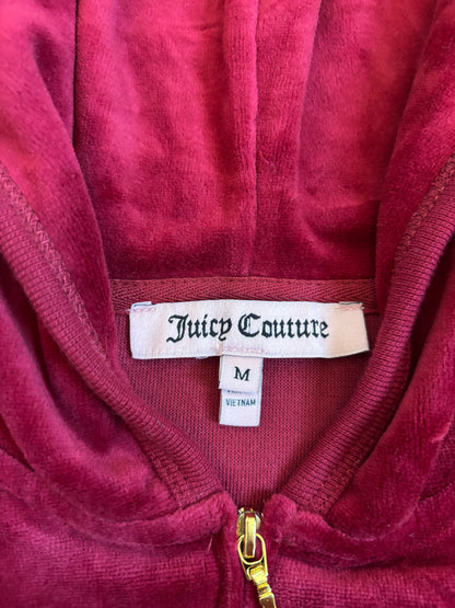 Juicy Couture Deadstock Red Velour 2 Piece Tracksuit