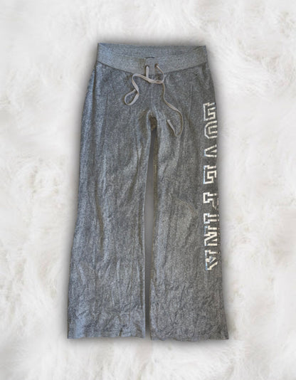Victoria’s Secret PINK Grey Velour 2 Piece Tracksuit