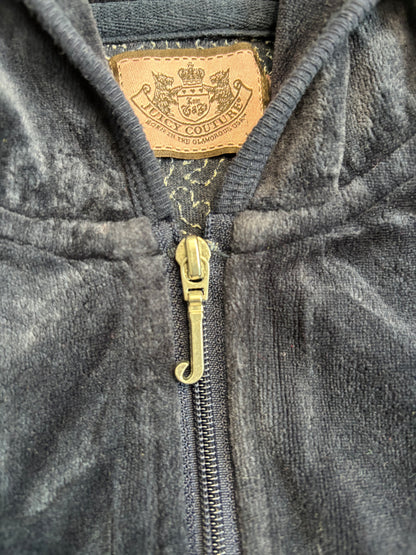 Juicy Couture Navy Velour 2 Piece Tracksuit