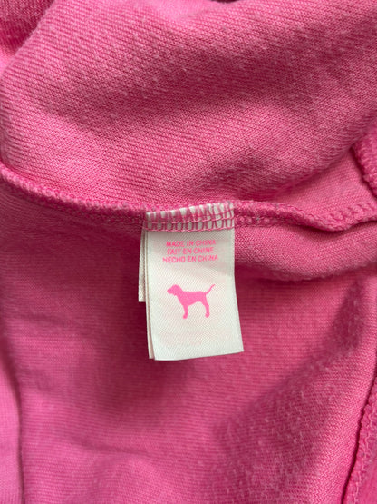 Victoria’s Secret PINK y2k Pink Velour Hoodie