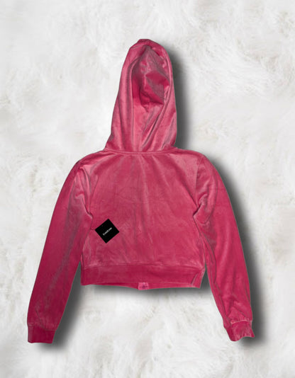 Bebe Brand New Barbie Pink Diamanté Tracksuit (Small)