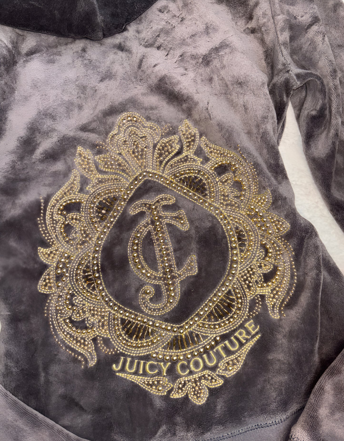 Juicy Couture Brown Velour 2 Piece Tracksuit