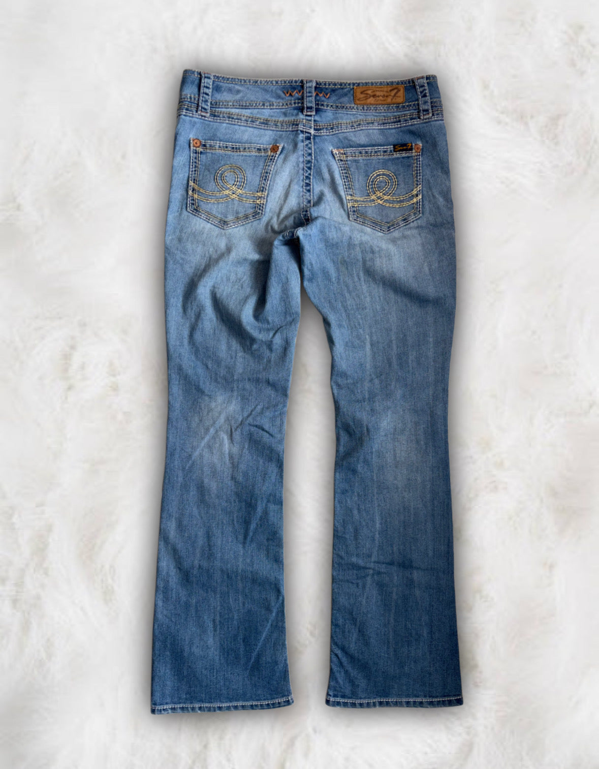 Y2K Vintage Low-Waisted Western Jeans
