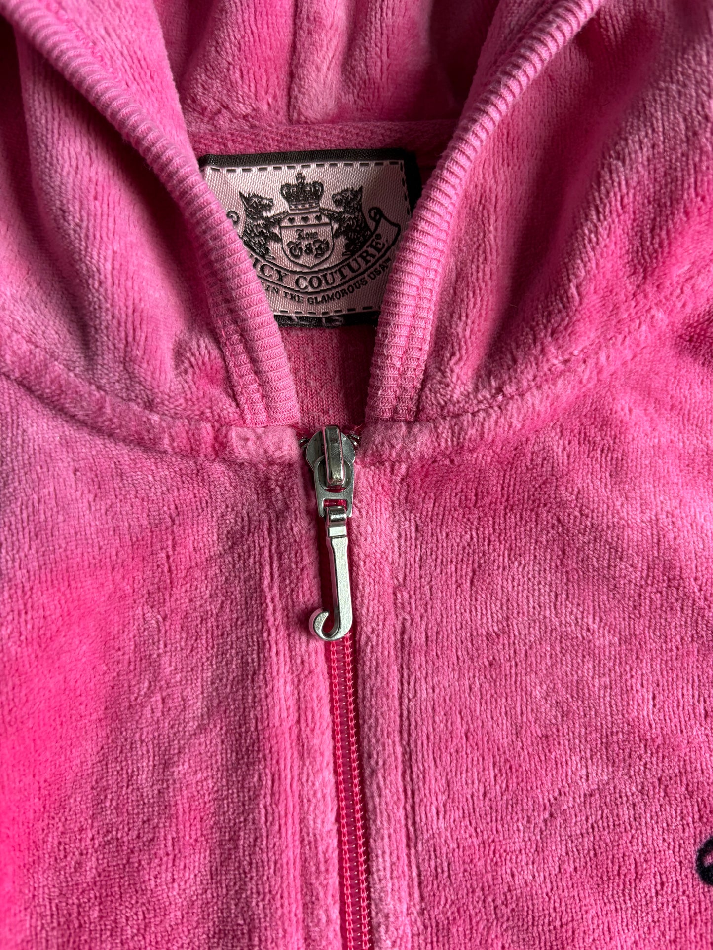 Juicy Couture Bubblegum Pink Velour Hoodie