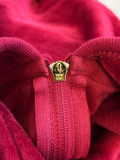 Juicy Couture Deadstock Red Velour 2 Piece Tracksuit