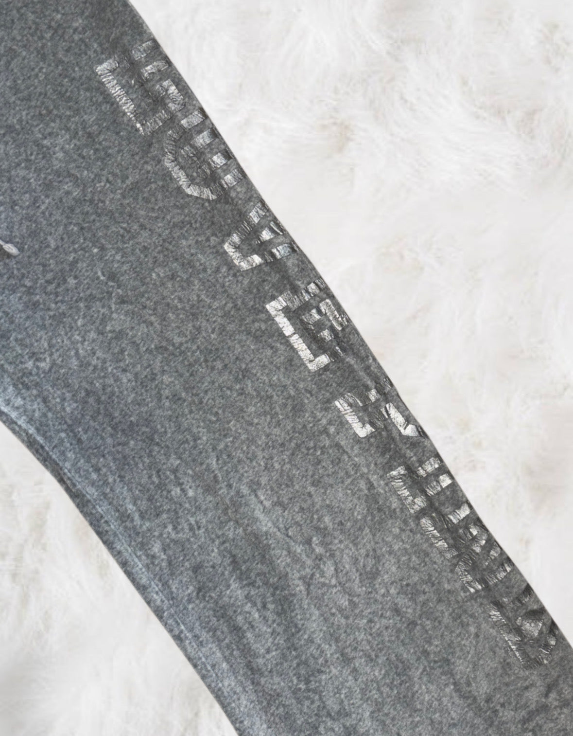 Victoria’s Secret PINK Grey Velour Pants