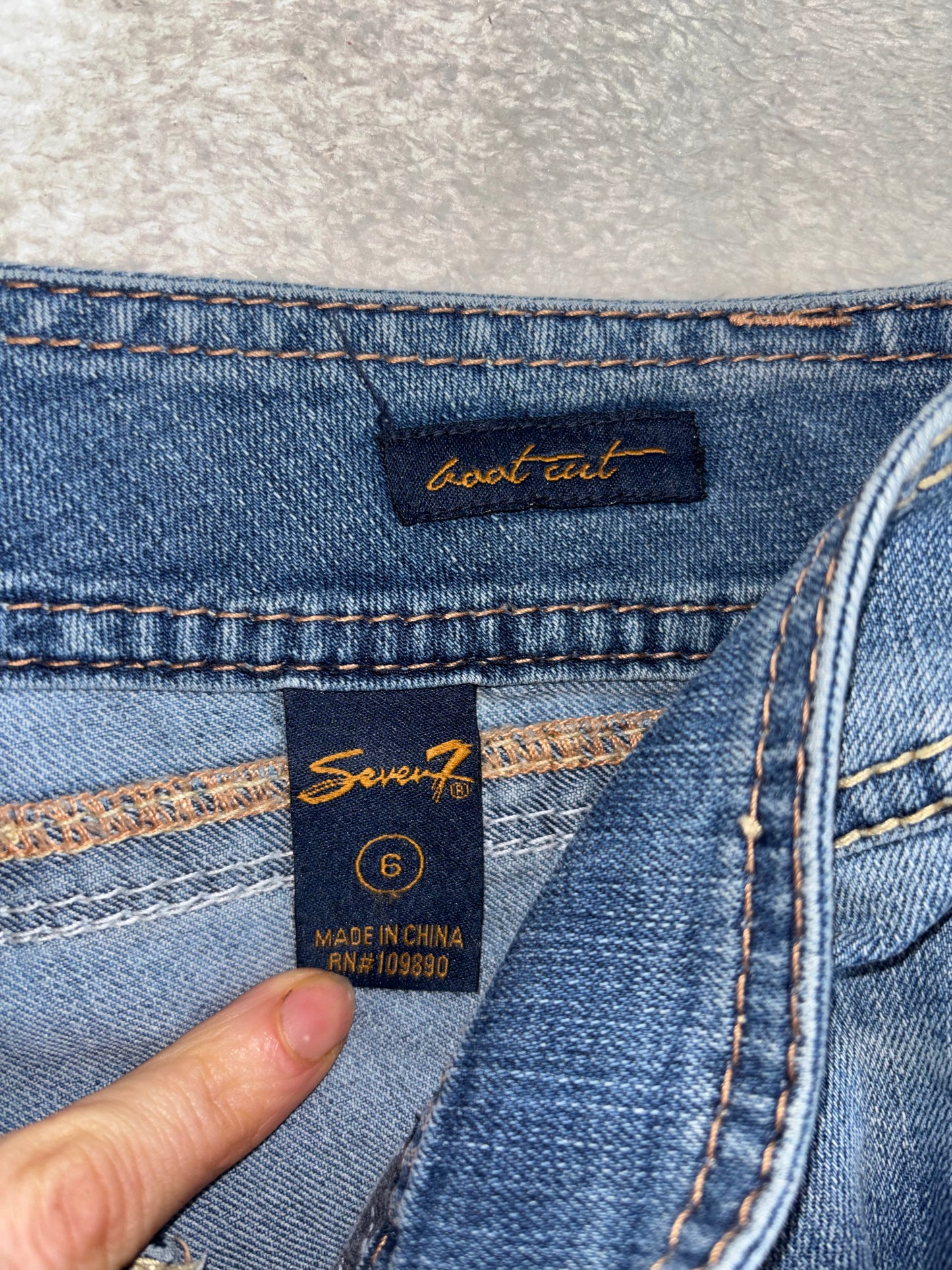 Y2K Vintage Low-Waisted Western Jeans