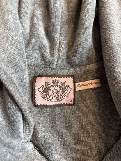 Juicy Couture Grey Velour 2 Piece Tracksuit