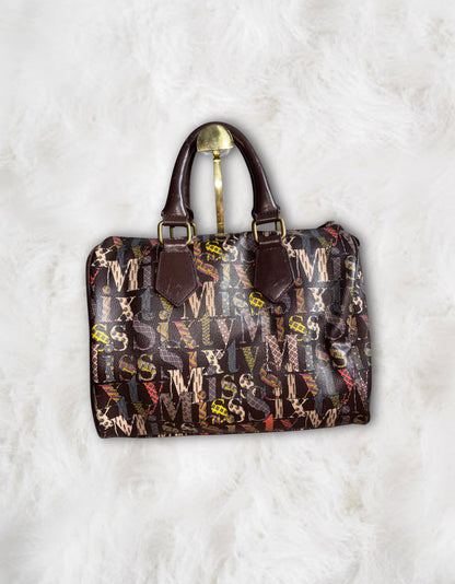 Miss Sixty Retro All Over Print Duffle Bag