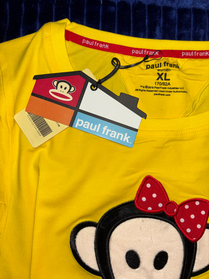 Paul Frank Yellow T-Shirt (XL)