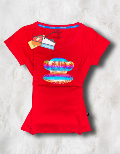 Paul Frank Red T-Shirt (Medium)