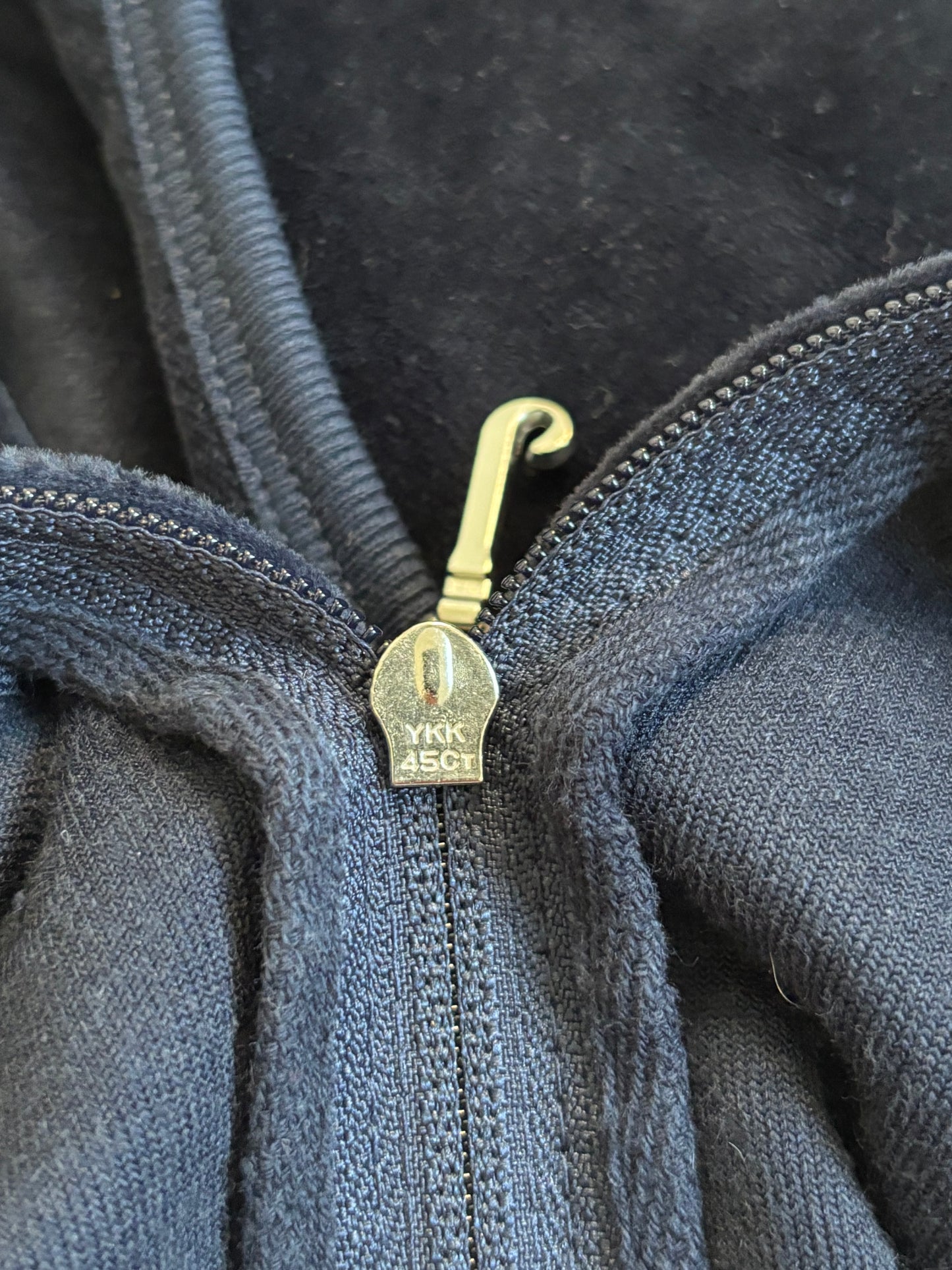 Juicy Couture Navy Velour 2 Piece Tracksuit