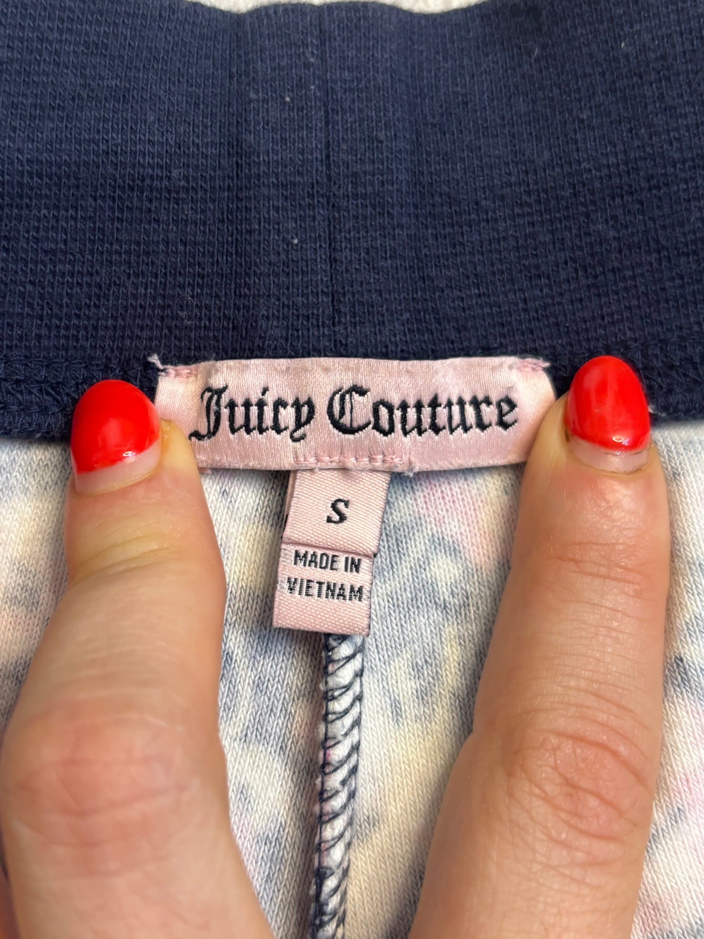 Juicy Couture Floral Terry Cloth 2 Piece Tracksuit