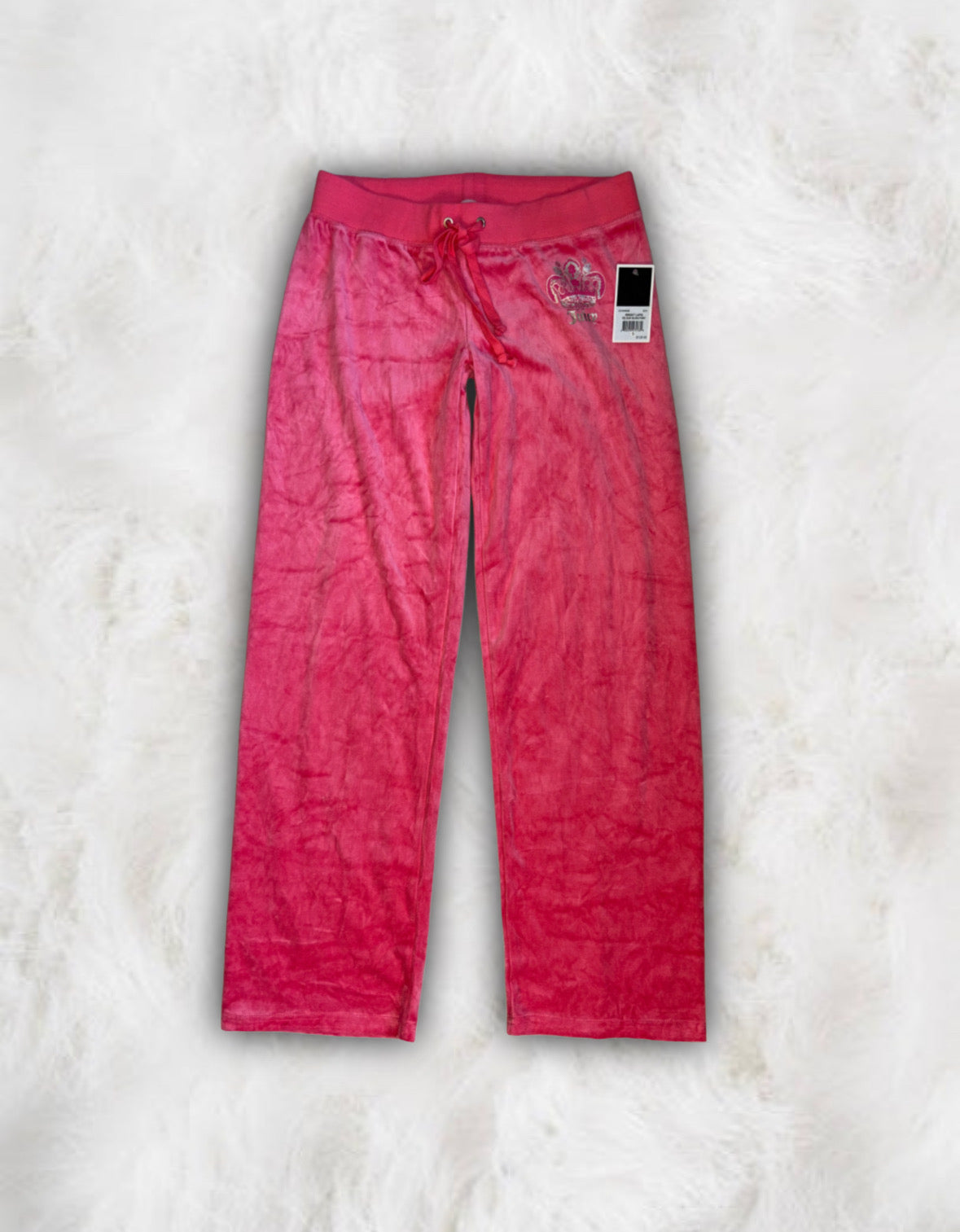 Juicy Couture Deadstock Coral Pink Velour 2 Piece Tracksuit