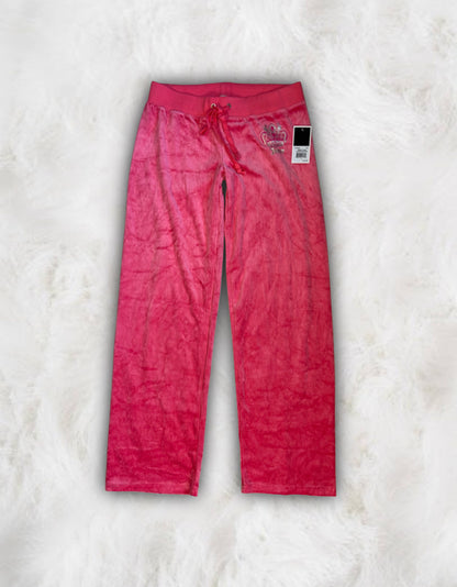Juicy Couture Deadstock Coral Pink Velour 2 Piece Tracksuit