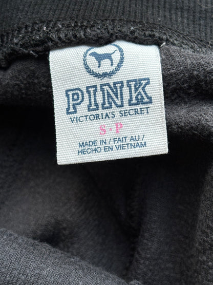 Victoria’s Secret PINK Black Velour Pants