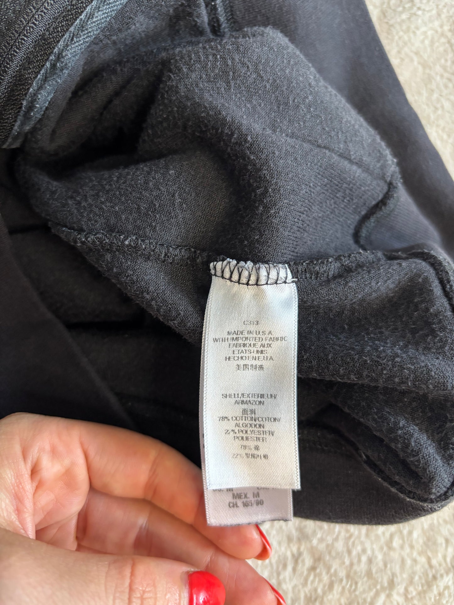 Juicy Couture Black Velour 2 Piece Tracksuit