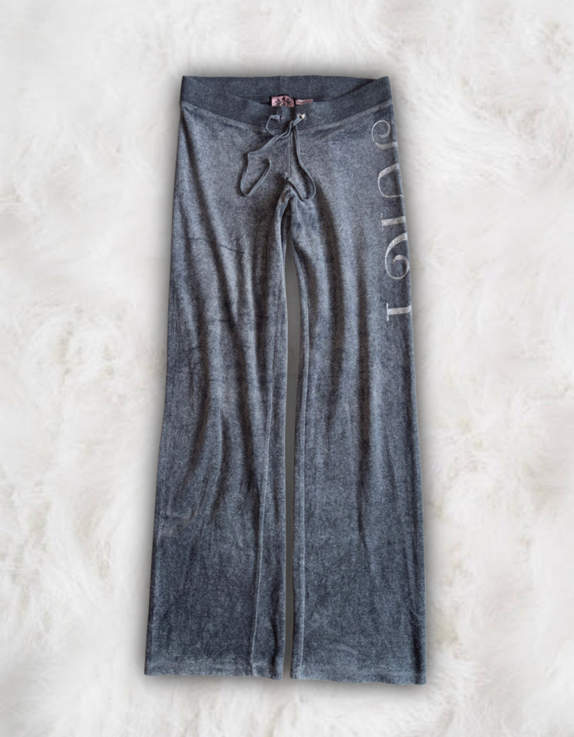 Juicy Couture Grey Velour 2 Piece Tracksuit