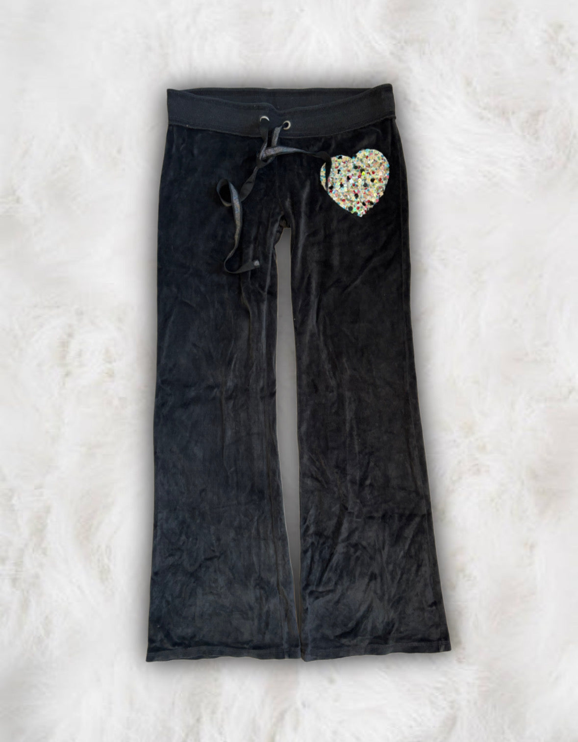 Victoria’s Secret PINK 2009 Charcoal Grey Velour 2 Piece Tracksuit