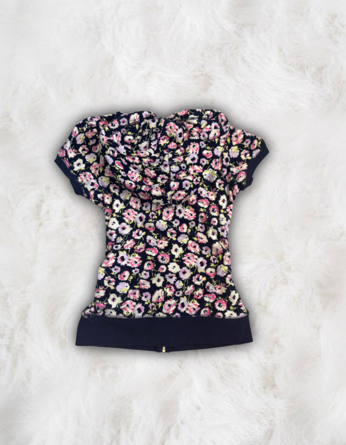 Juicy Couture Floral Terry Cloth 2 Piece Tracksuit