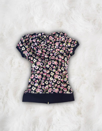 Juicy Couture Floral Terry Cloth 2 Piece Tracksuit
