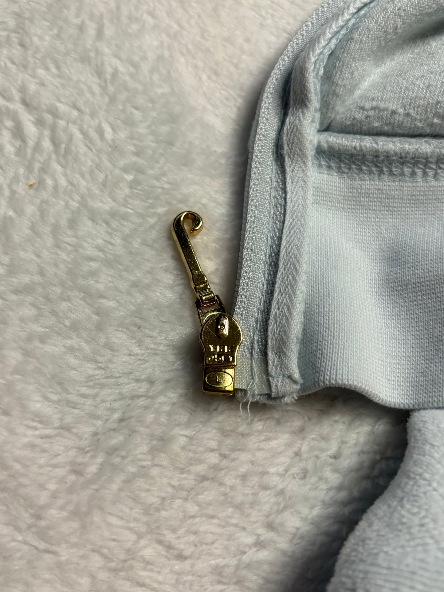 Juicy Couture Baby Blue Velour 2 Piece Tracksuit