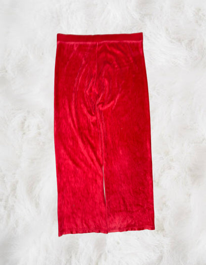 Victoria’s Secret PINK 2005 Red Velour 2 Piece Tracksuit
