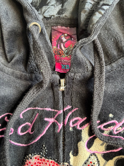 Ed Hardy Vintage 90s Japanese Koi Fish Hoodie