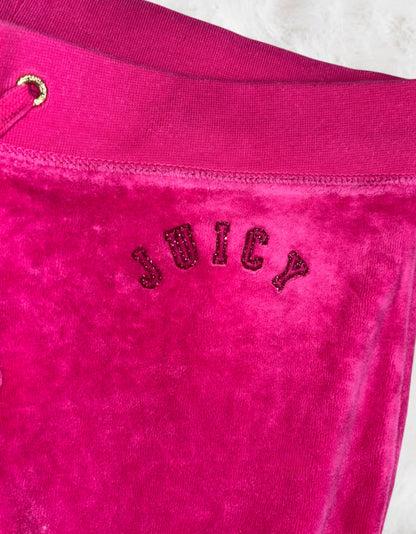 Juicy Couture Barbie Pink 2 Piece Velour Tracksuit