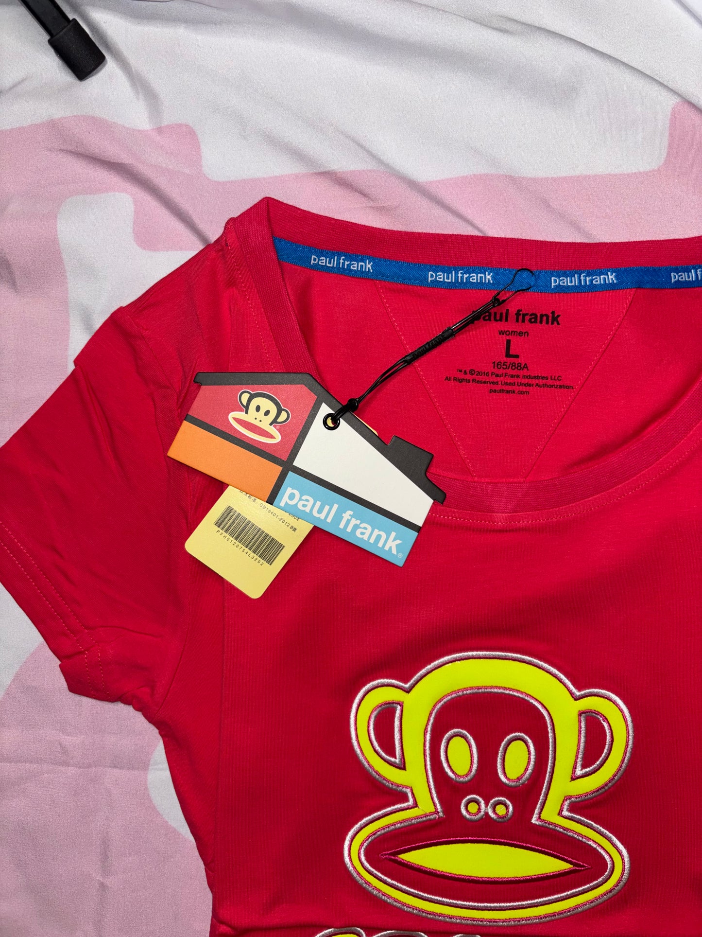 Paul Frank Coral Pink/Red (Large)