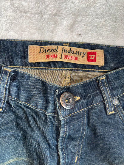 Diesel Vintage Super Low-Waisted Straight Leg Jeans