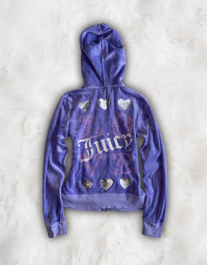 Juicy Couture Lavender Velour Hoodie