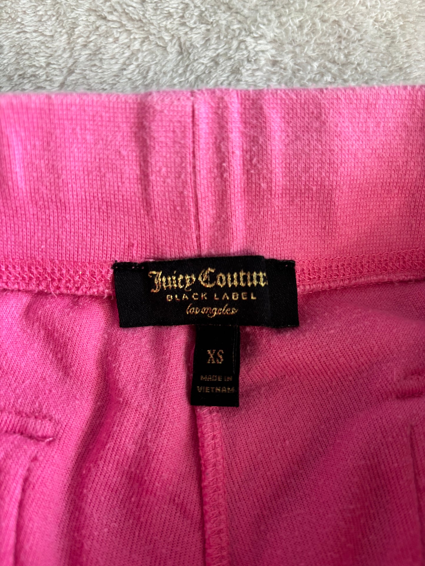 Juicy Couture Pink Velour 2 Piece Tracksuit