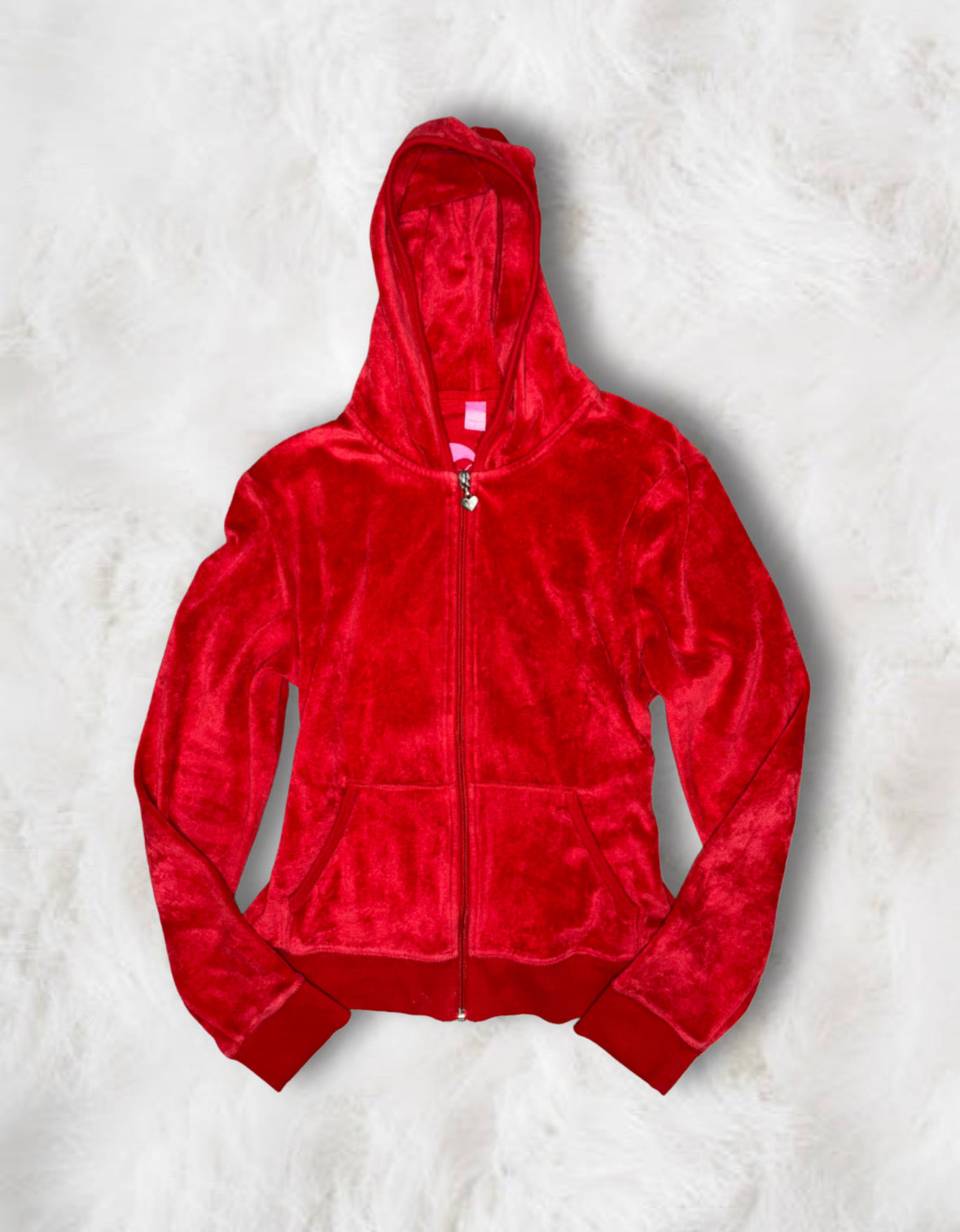Victoria’s Secret PINK 2005 Red Velour 2 Piece Tracksuit