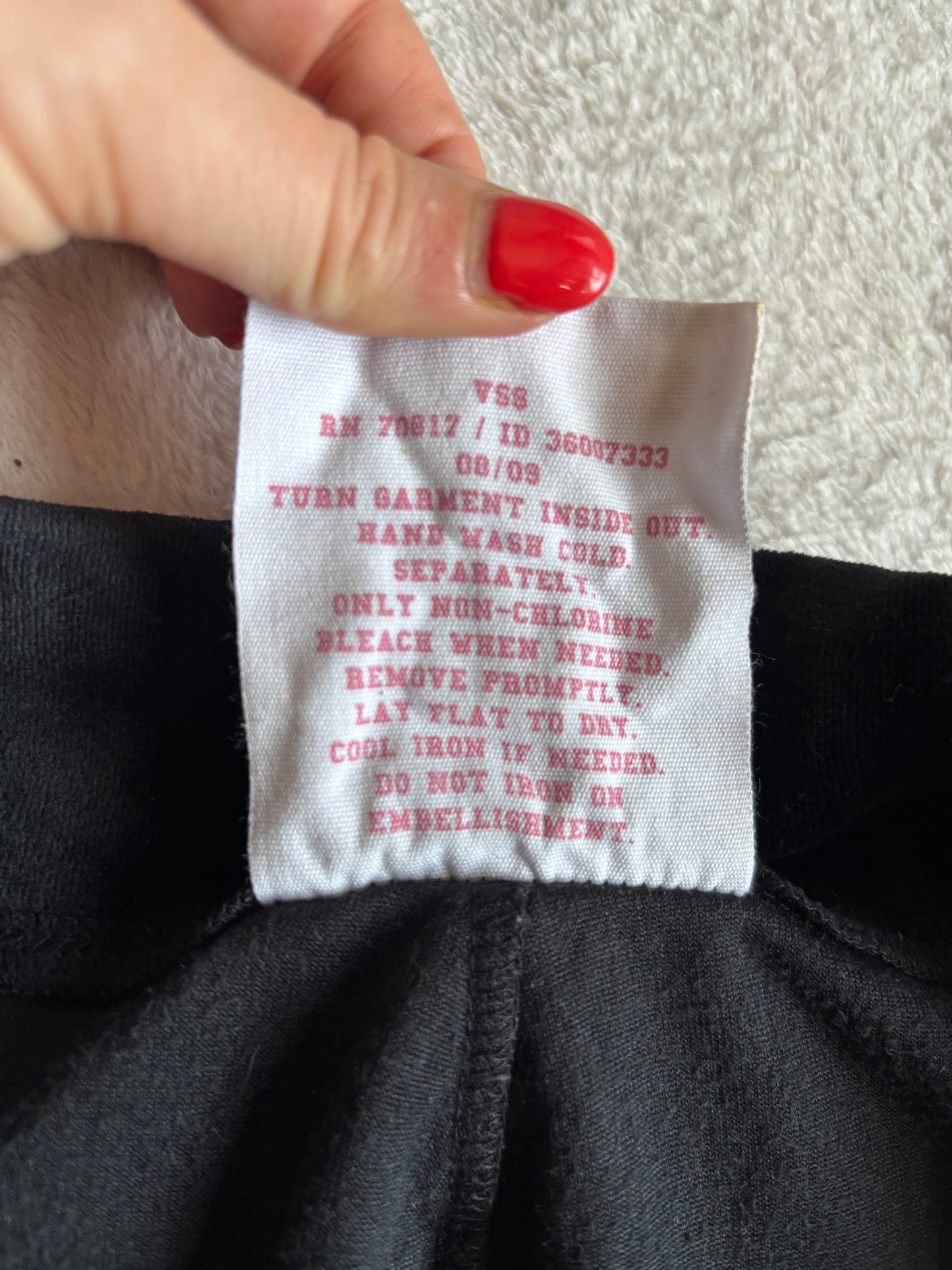 Victoria’s Secret PINK Rare College NFL Fold-over Velour Flares