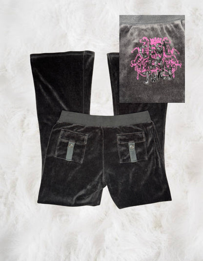 Juicy Couture Grey Velour Pants